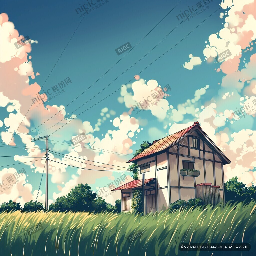日系風(fēng)景插畫