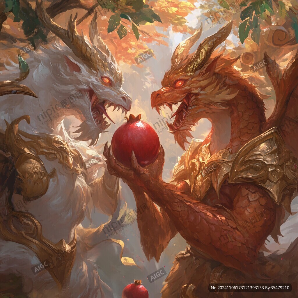 神獸龍新春瑞獸金龍