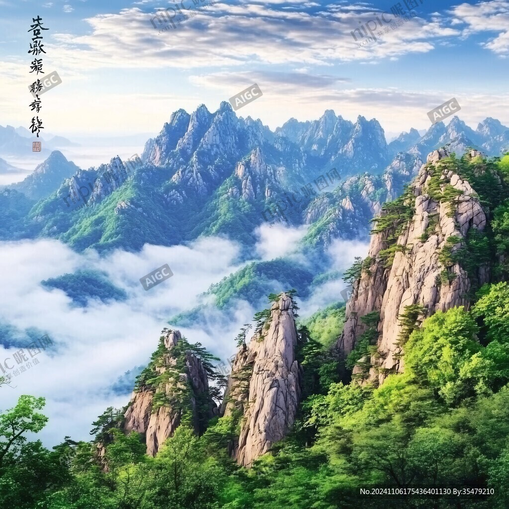 巍巍大別山