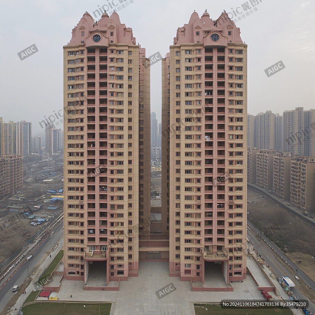 對稱樓房
