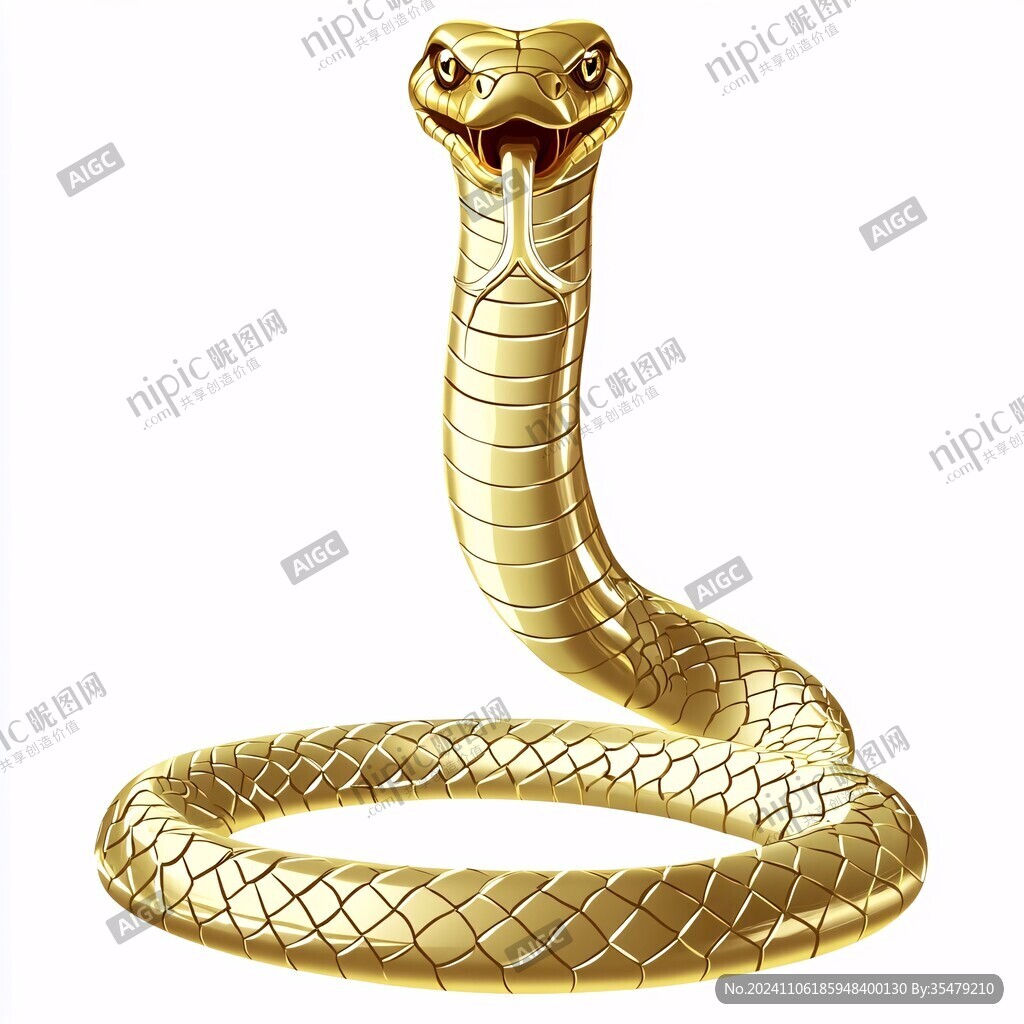 免摳元素金蛇