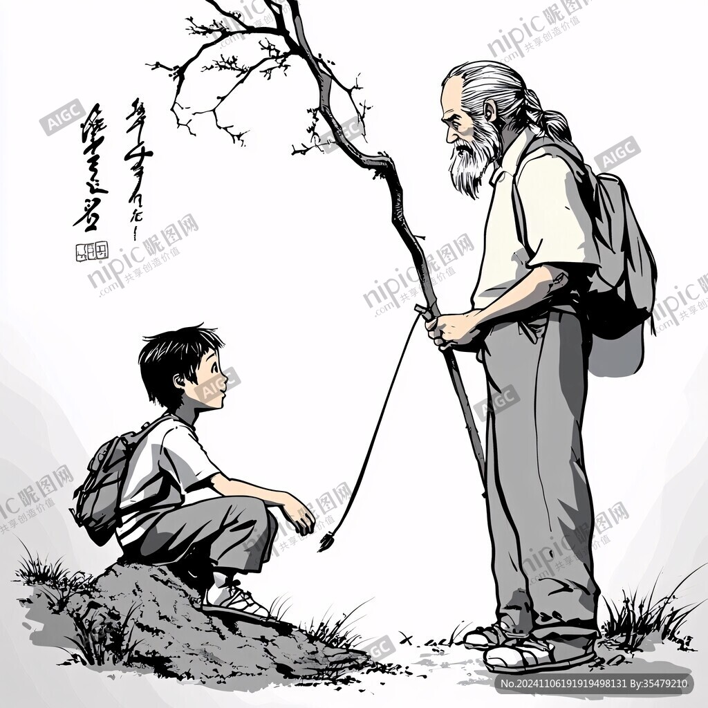 孝道裝飾畫