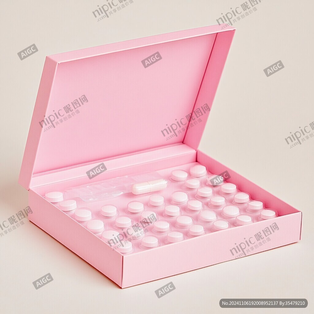 粉色包裝美妝禮盒