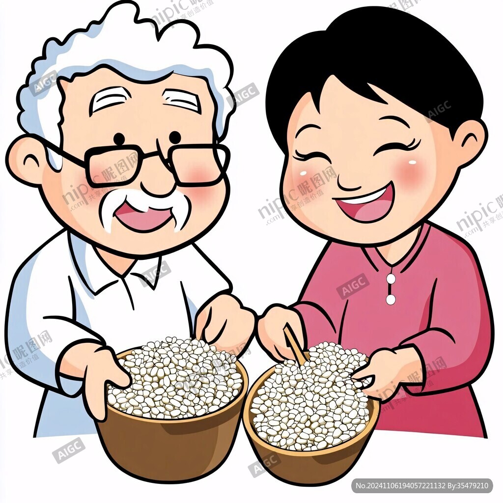 制作鍋巴卡通人物