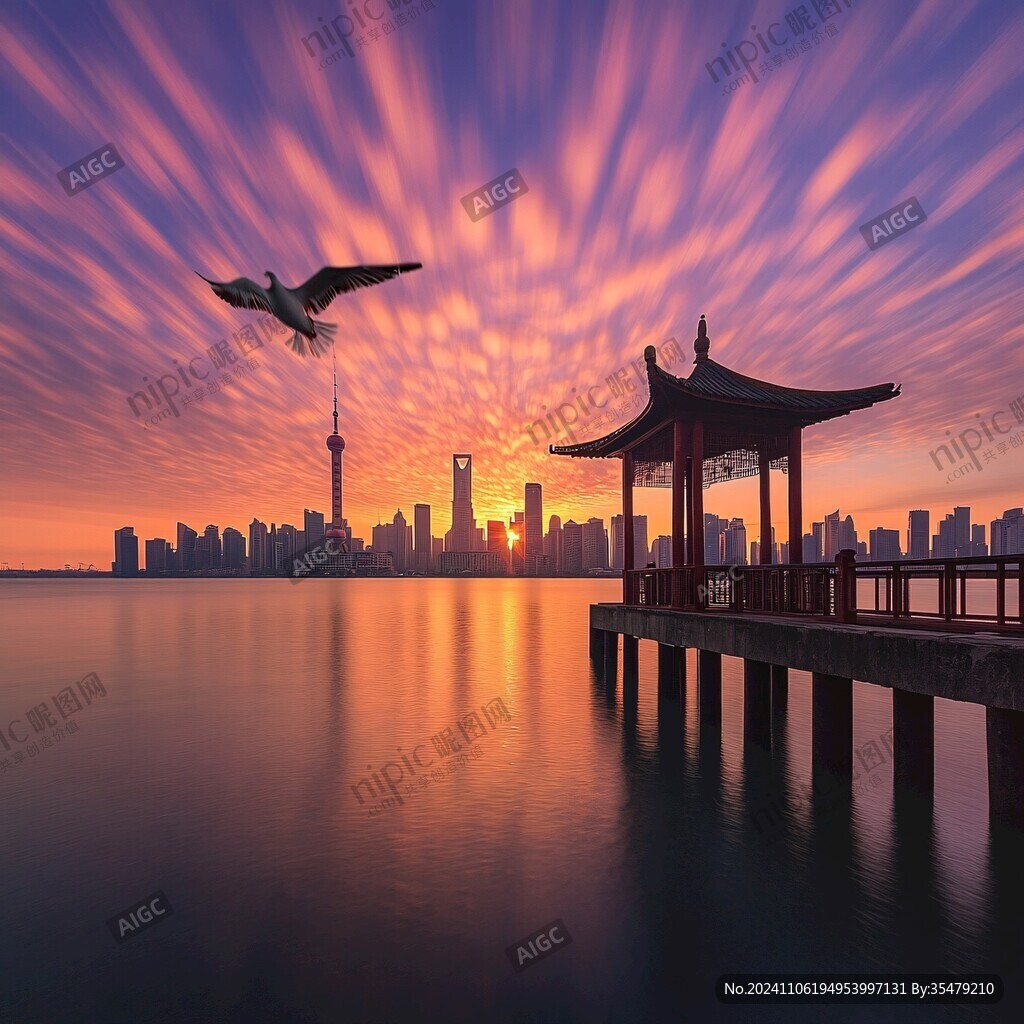 晨曦金雞湖