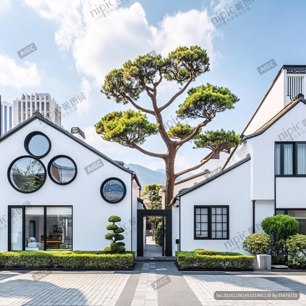 家居特色小鎮風光