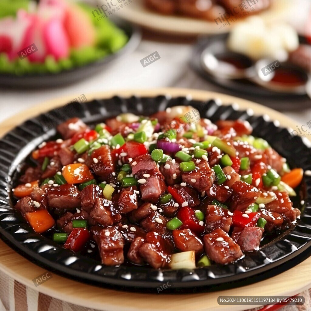 鐵板牛仔粒