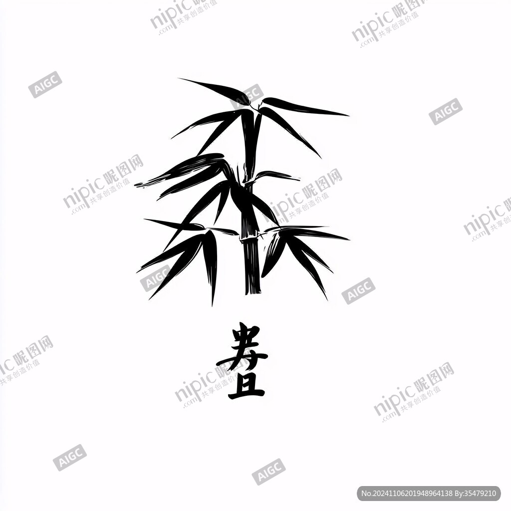 藝術(shù)竹字