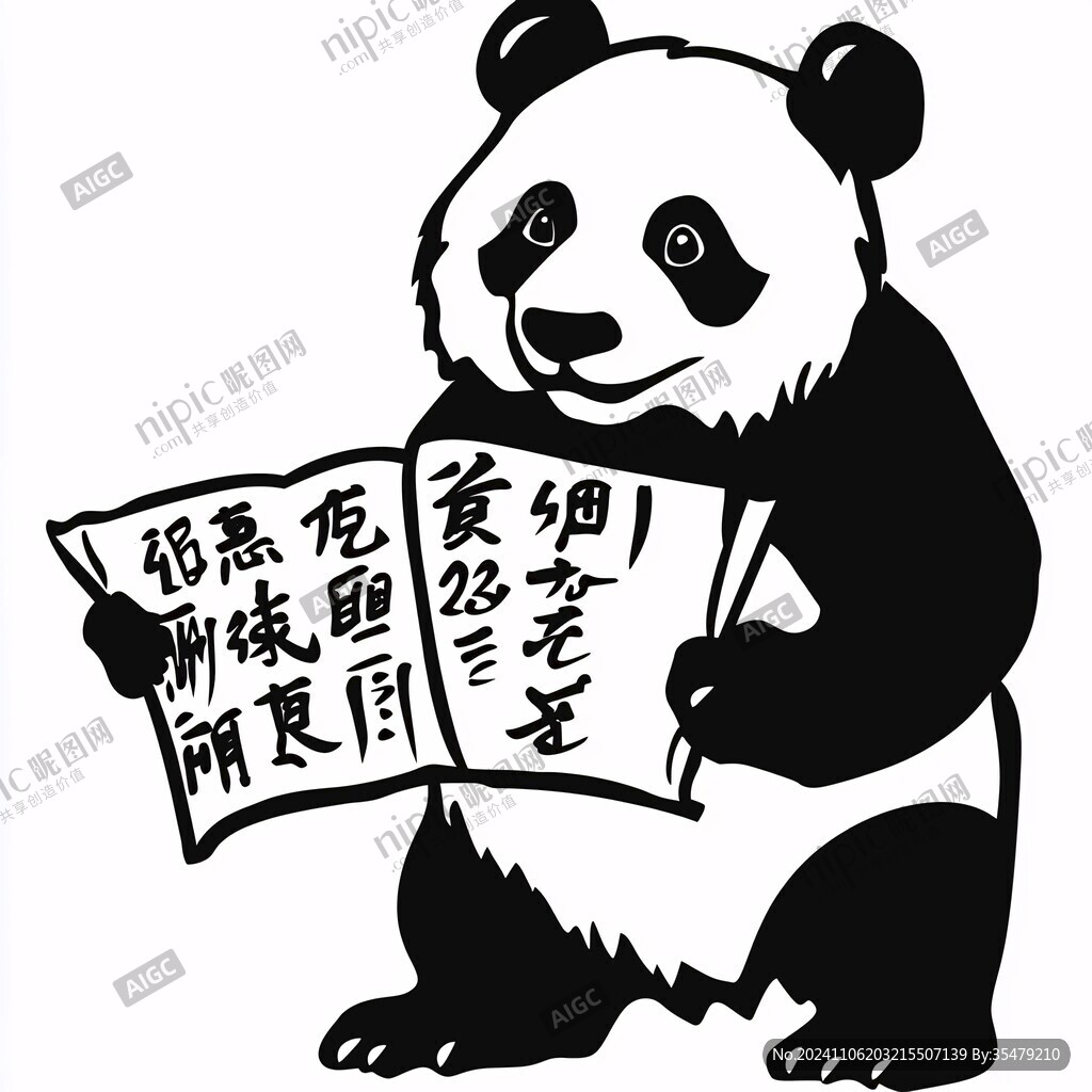 閱讀日熊貓