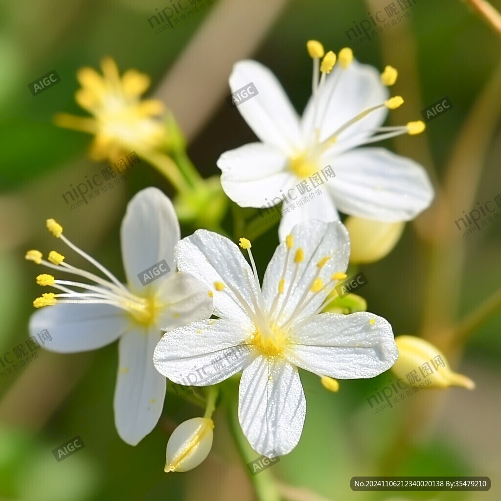 小白花星星花