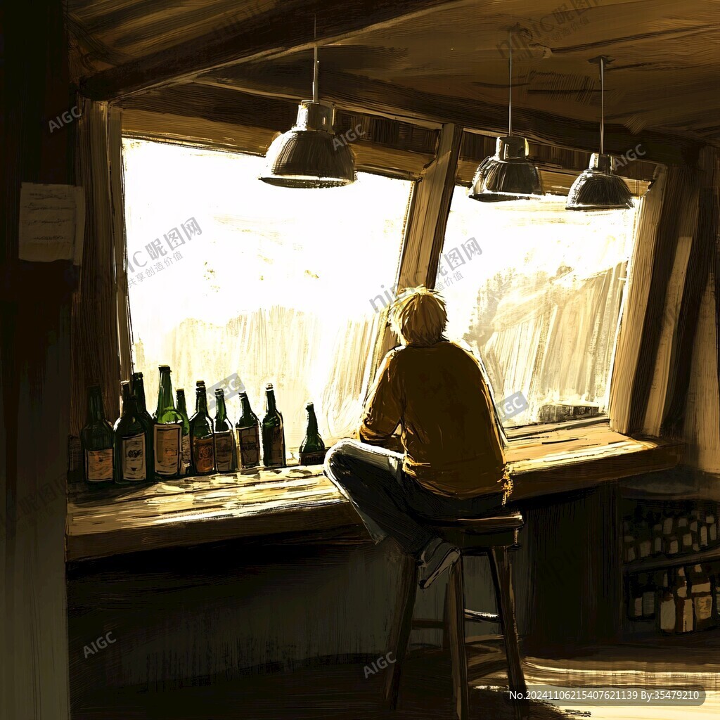小酒館插畫