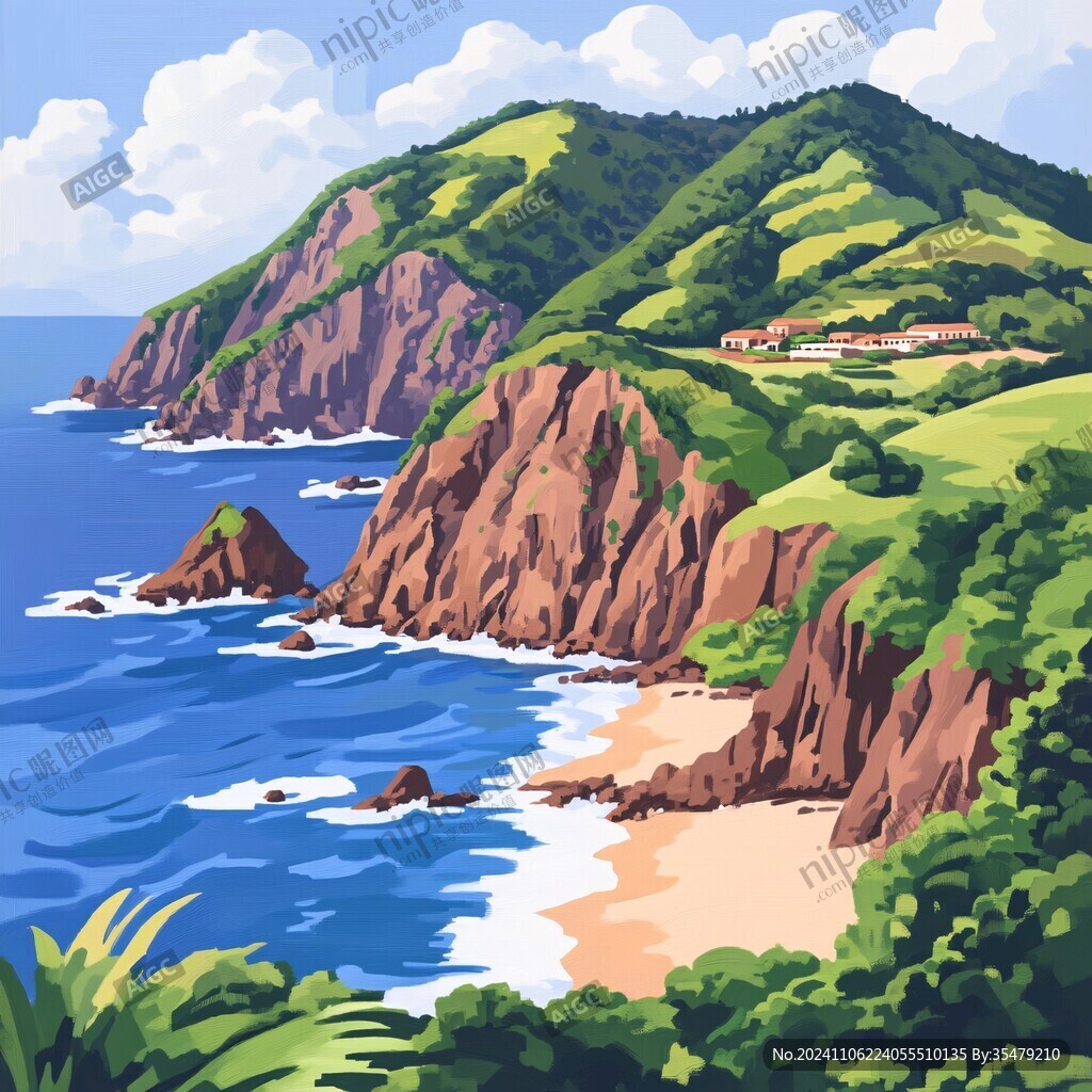 南麂島插畫(huà)