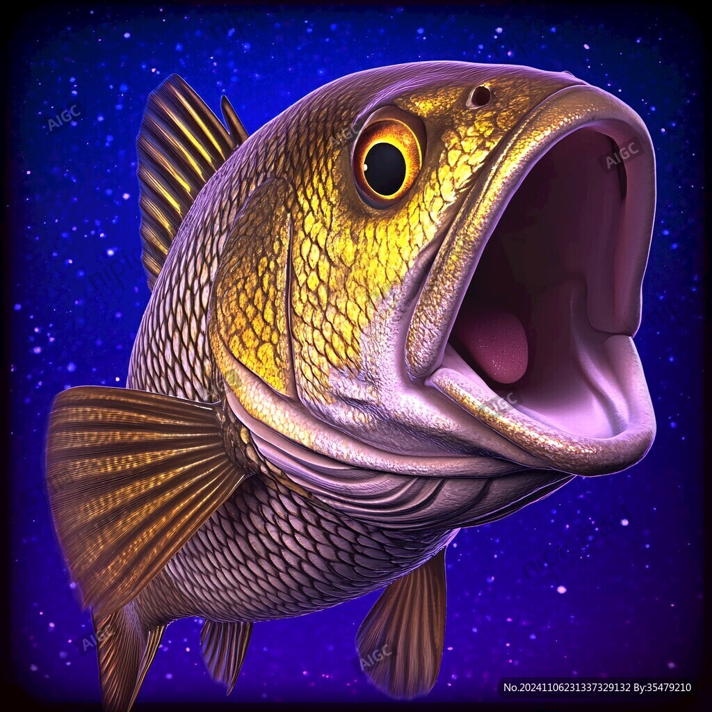3d鯉魚