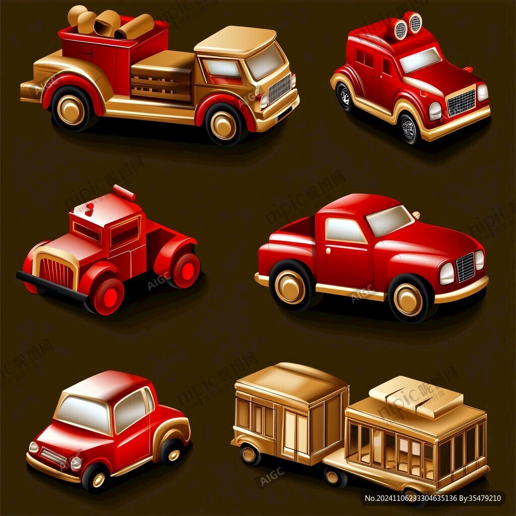 汽車玩具素材