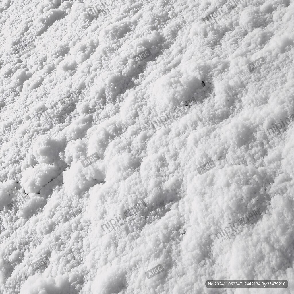 積雪紋理細(xì)節(jié)