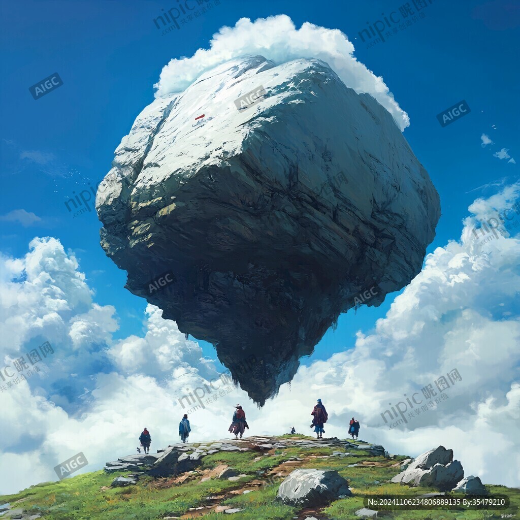 浮游島天空之城