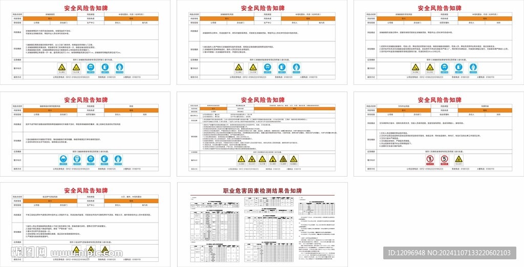 重大危險源安全告知牌