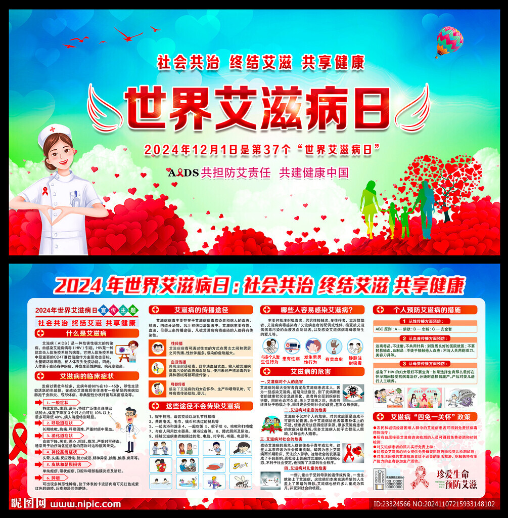 世界艾滋病日海報(bào)