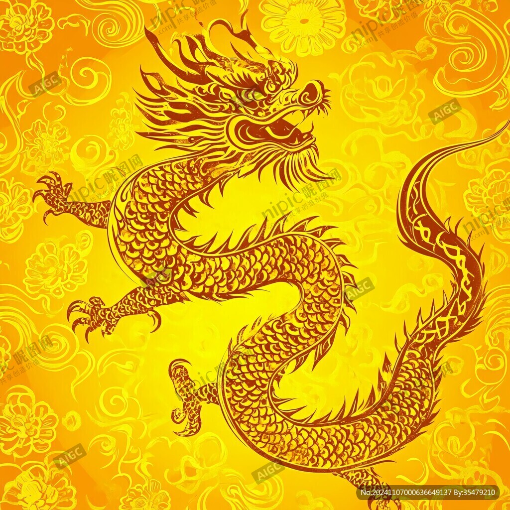 金龍線描