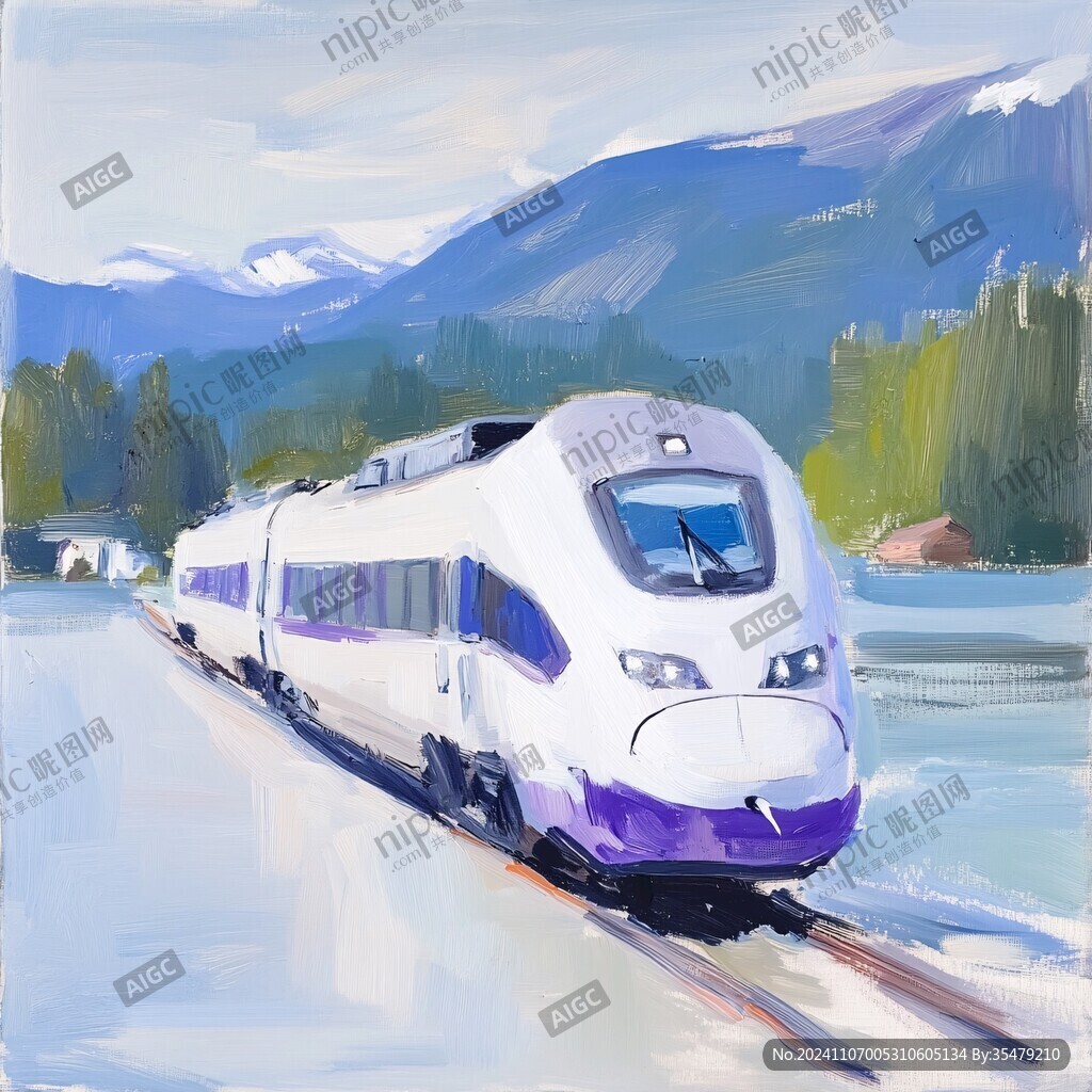 動(dòng)車(chē)手繪