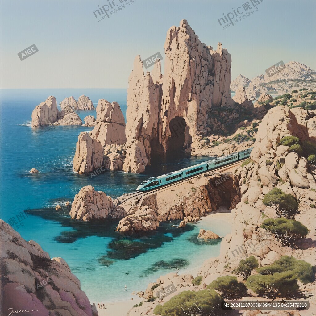 厚涂景色