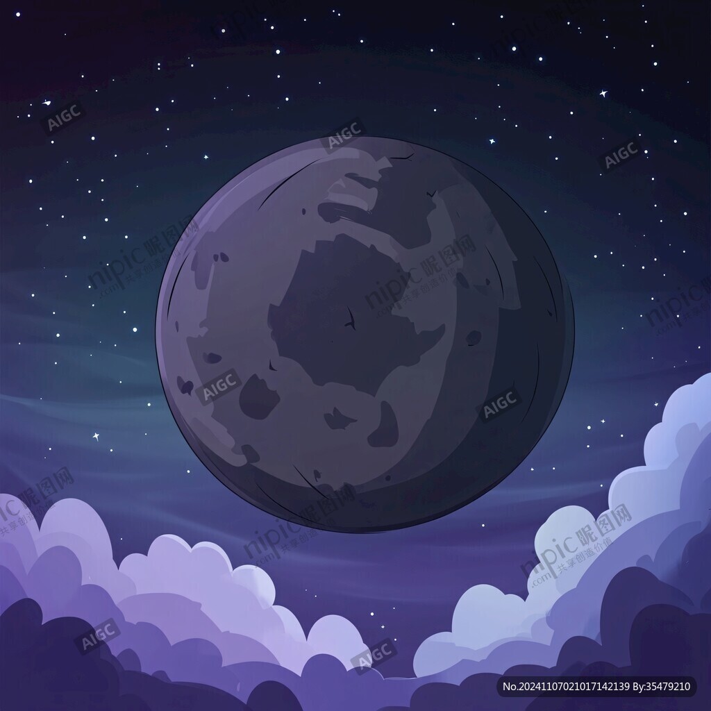 宇宙星球插畫