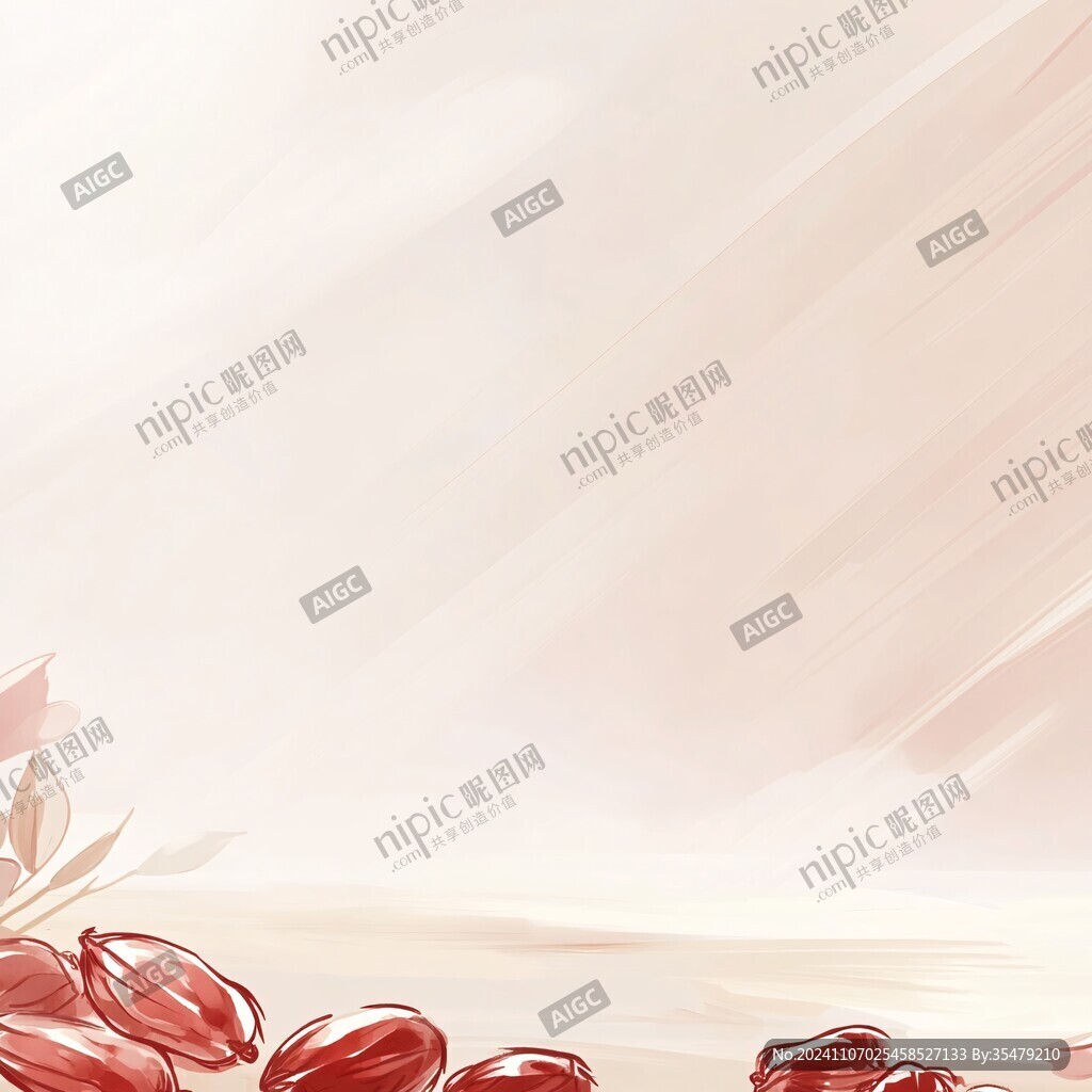 高清唯美紅小豆背景