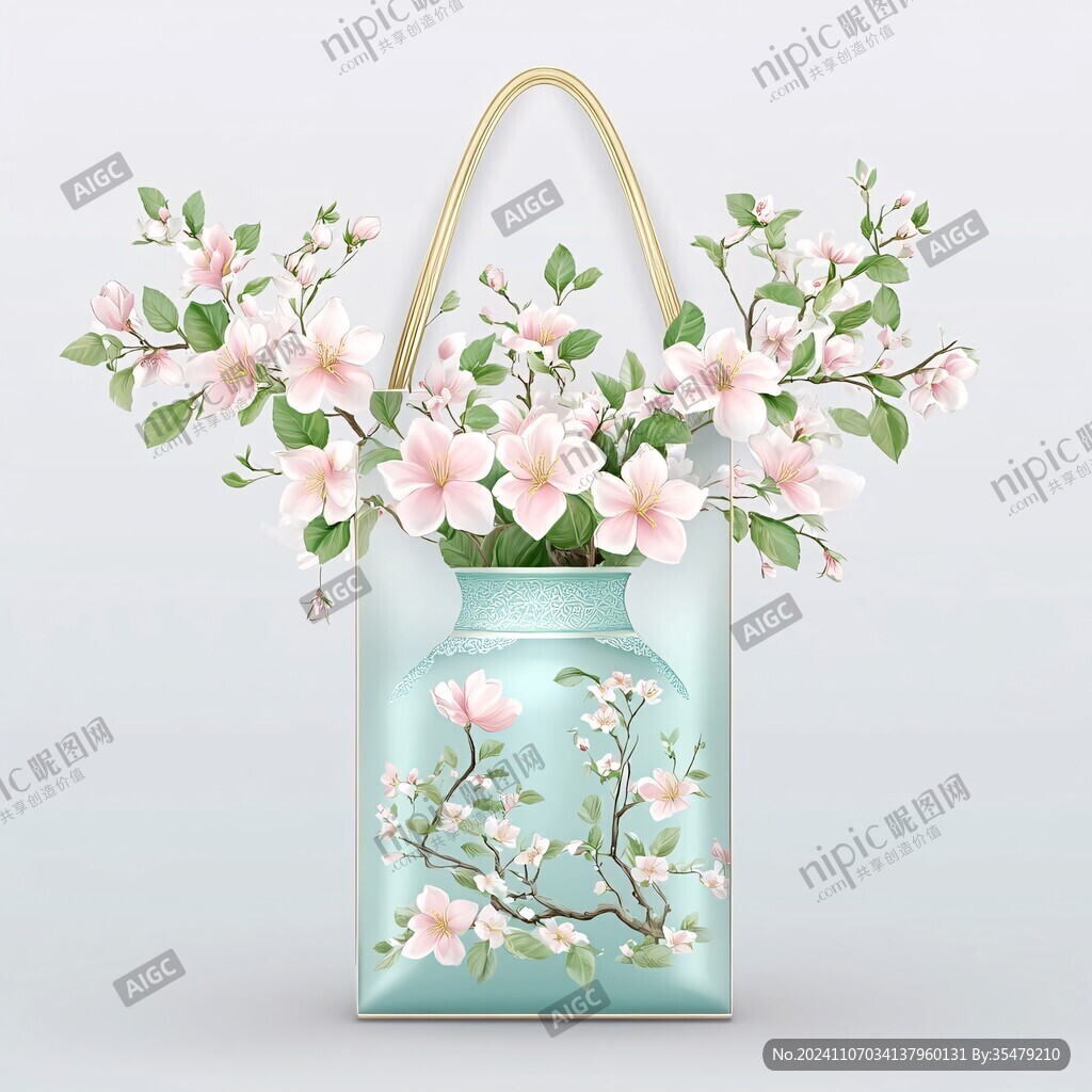梅花包裝插畫