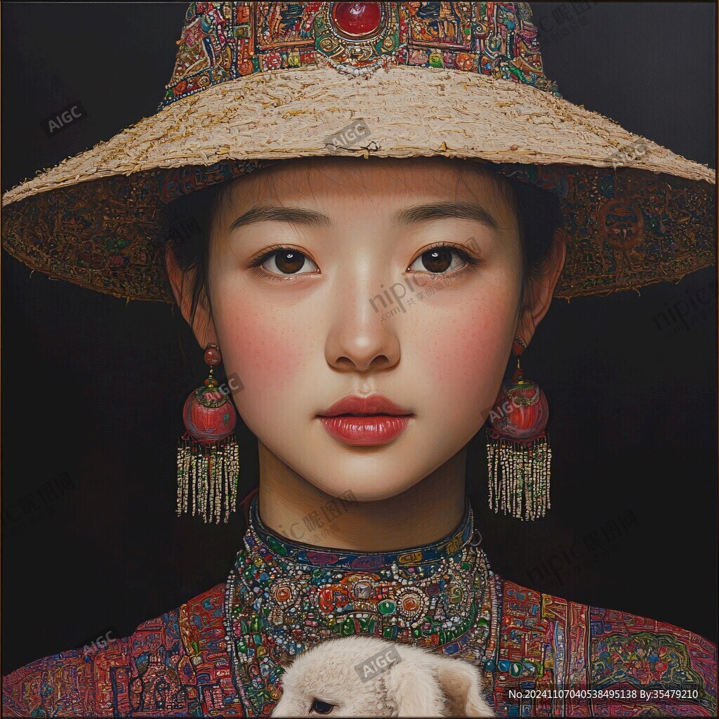 非物質(zhì)文化化妝妝容