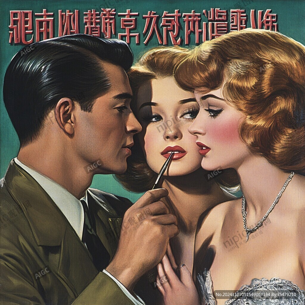 復(fù)古經(jīng)典宣傳海報(bào)