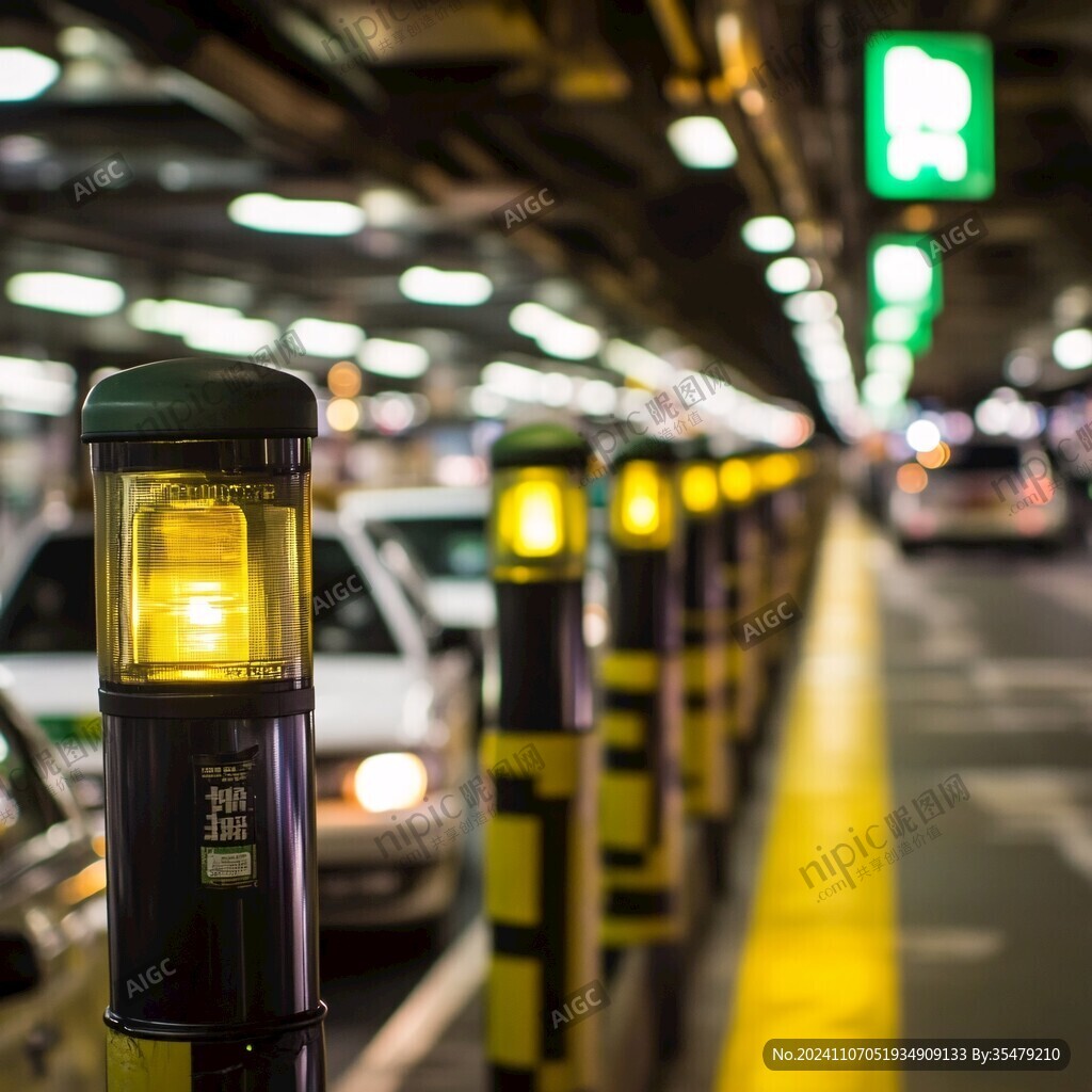 停車場充電頭