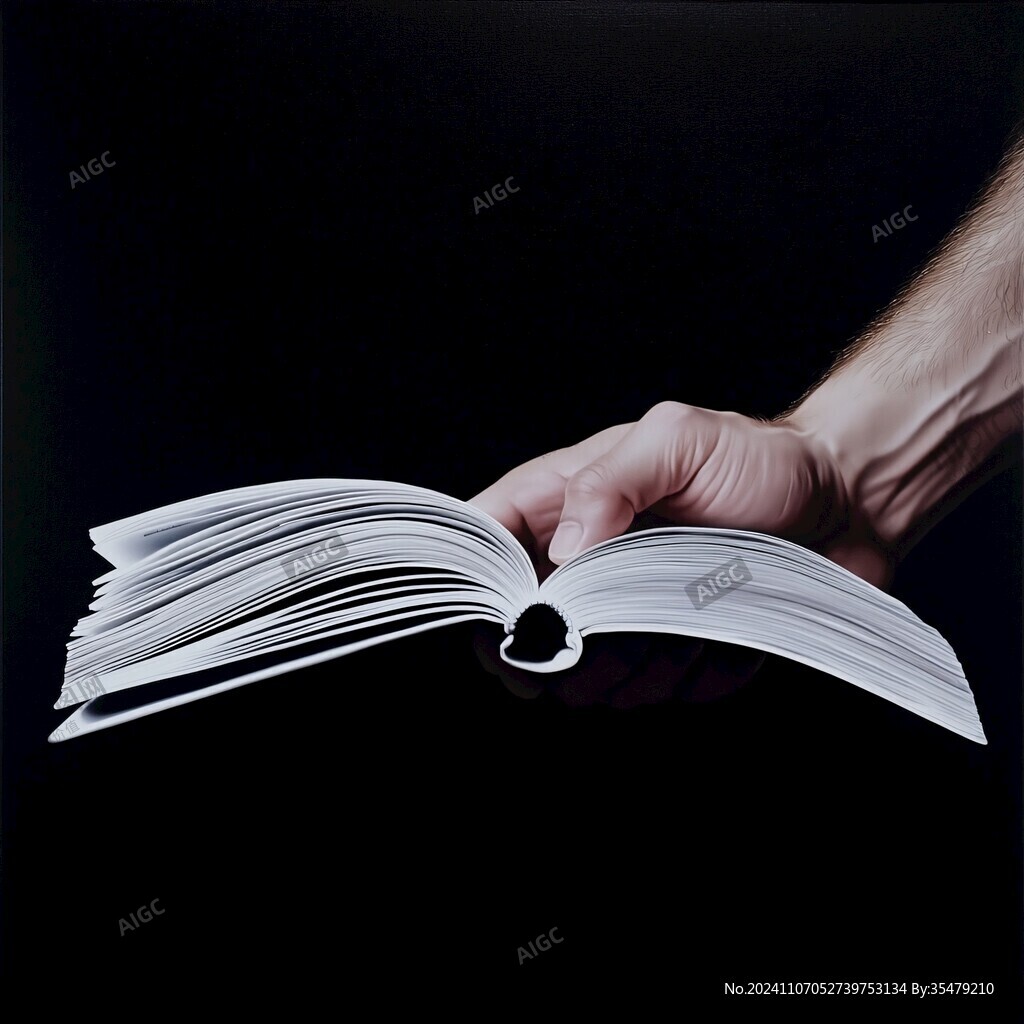 手指翻書