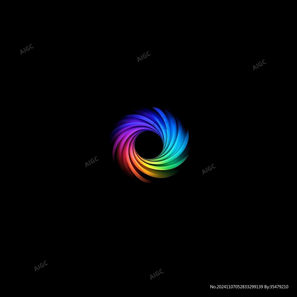 螺旋彩虹logo