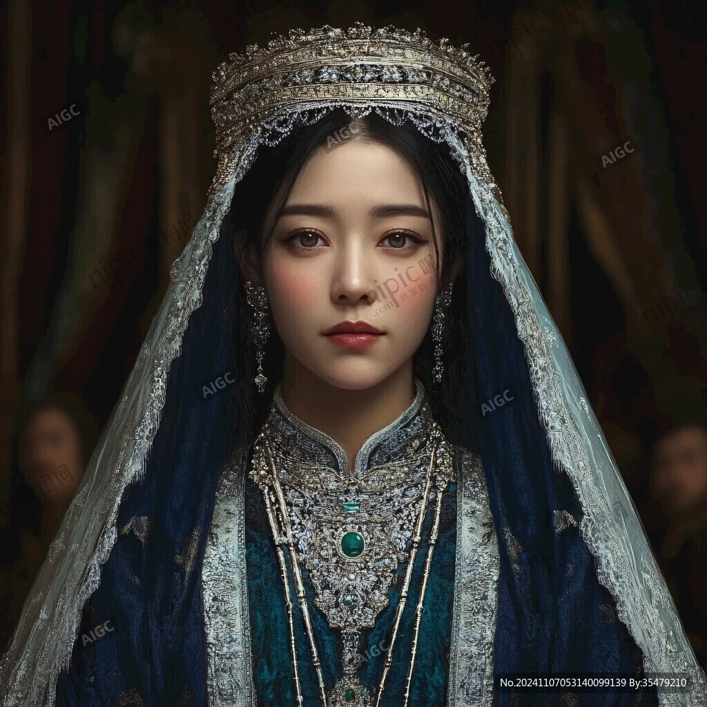 古風(fēng)嫁衣美女