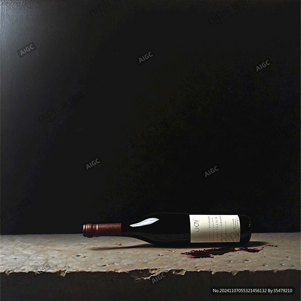 紅酒純色背景