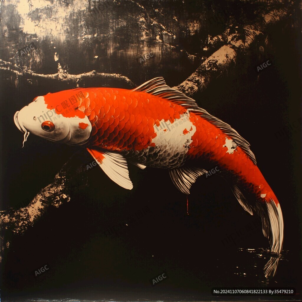 3d畫鯉魚