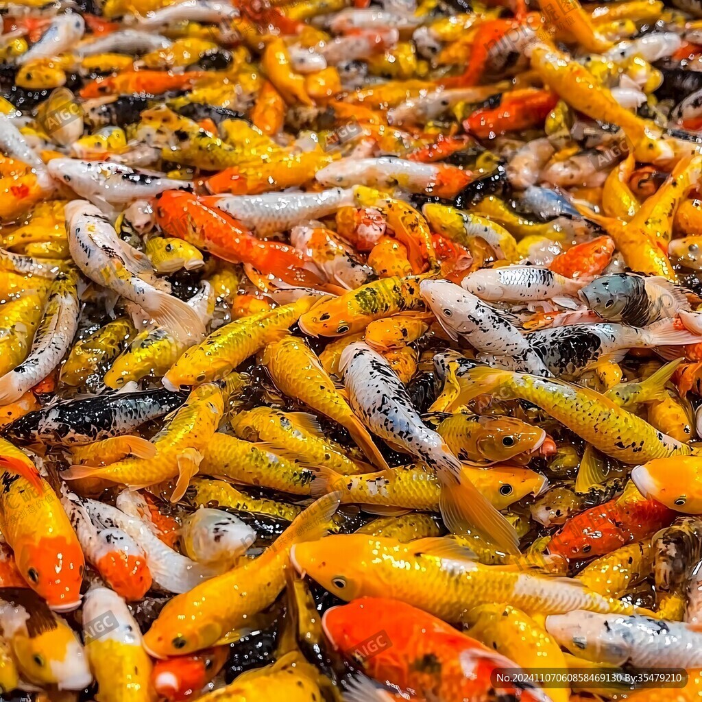 滿塘金魚