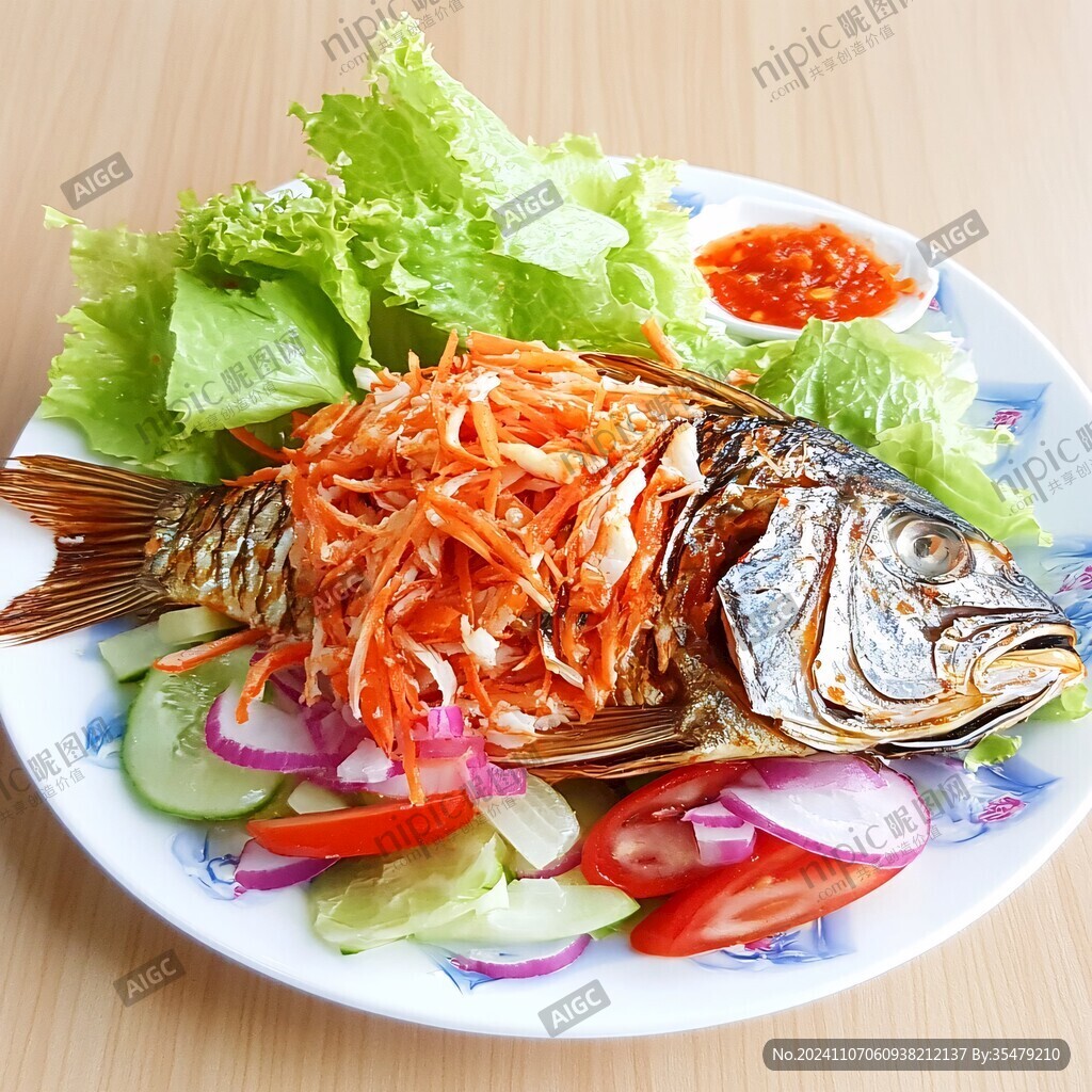 金錢魚沙律