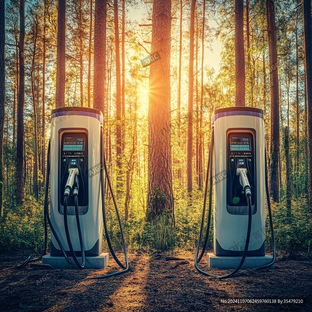 現代汽車充電樁充電站