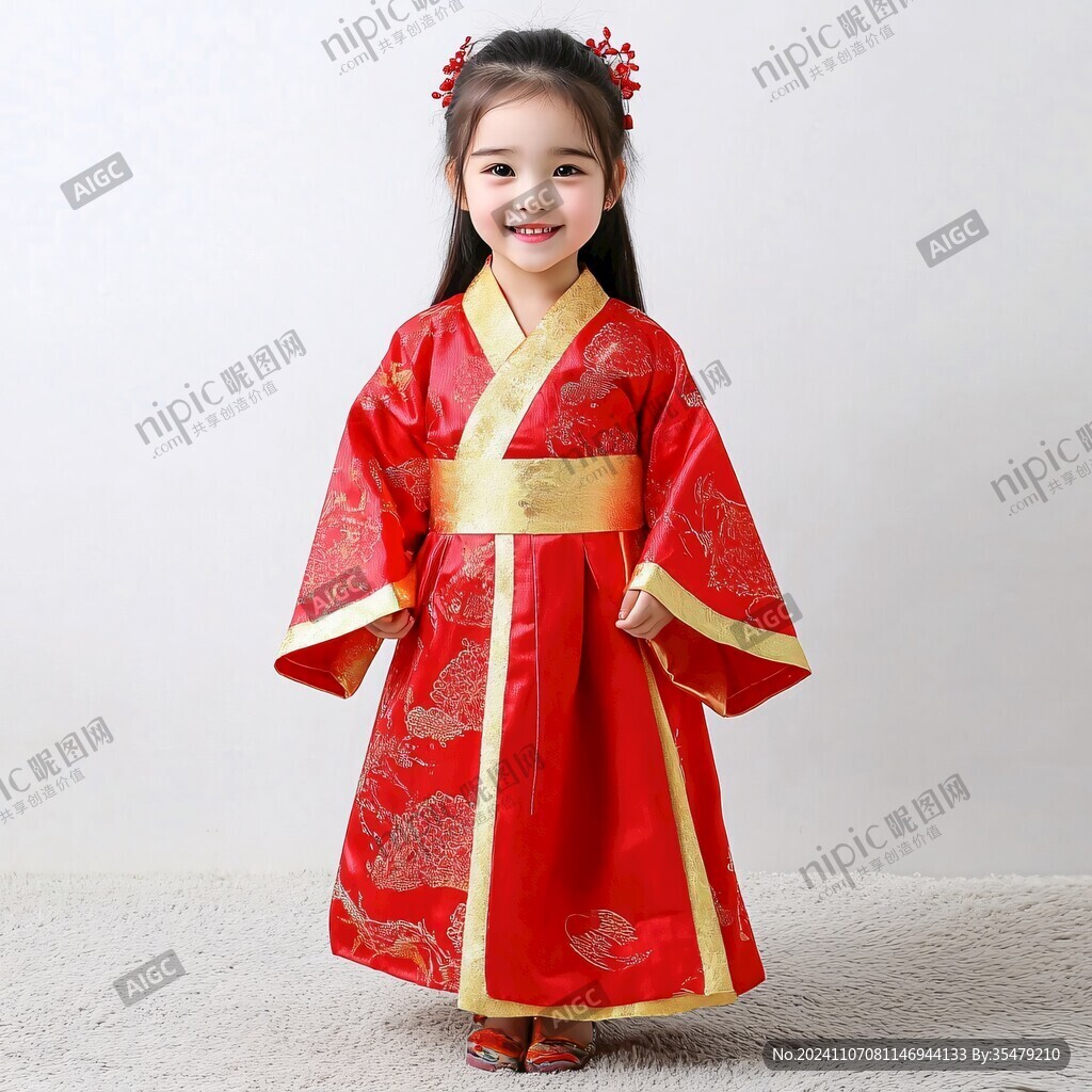 古代小孩服裝