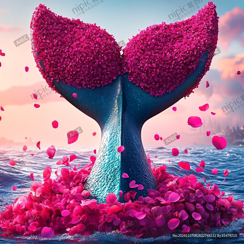 浮雕花卉與愛心3d