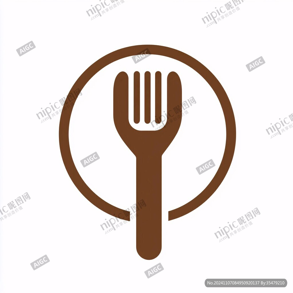 勺子叉子logo