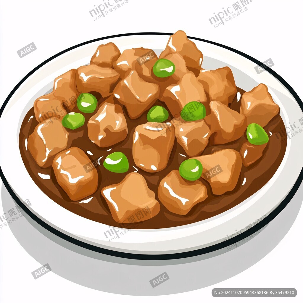 油面筋插畫
