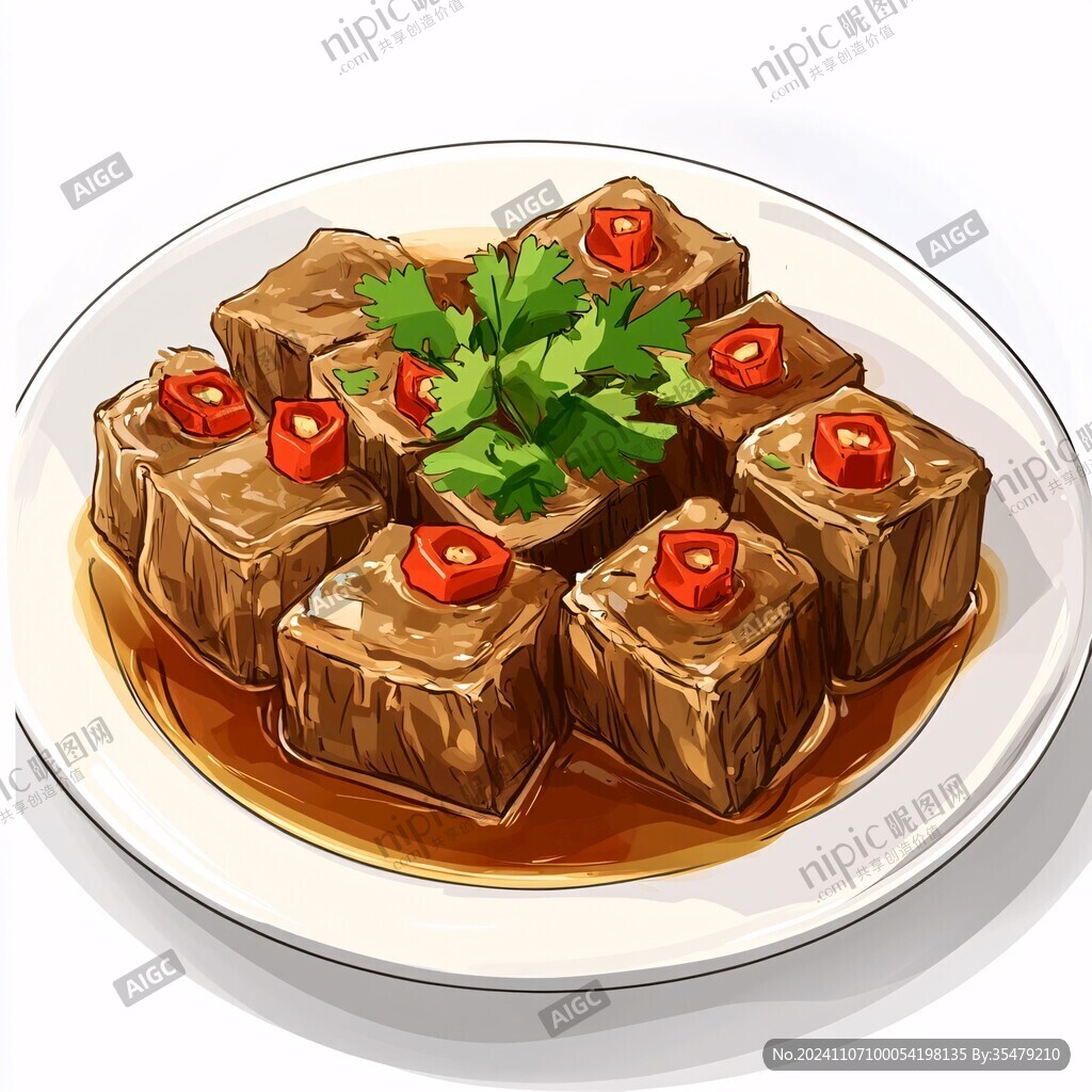 手繪臭豆腐