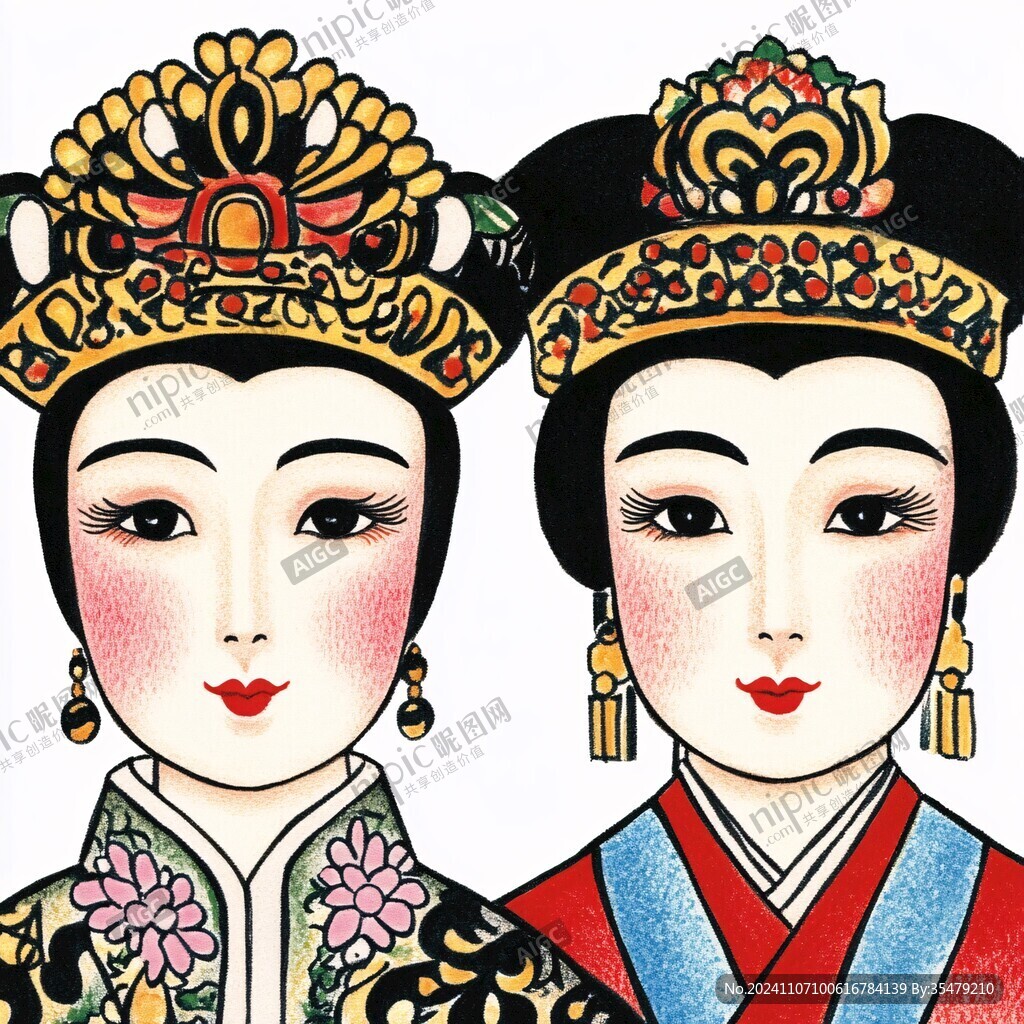 唐朝花鈿