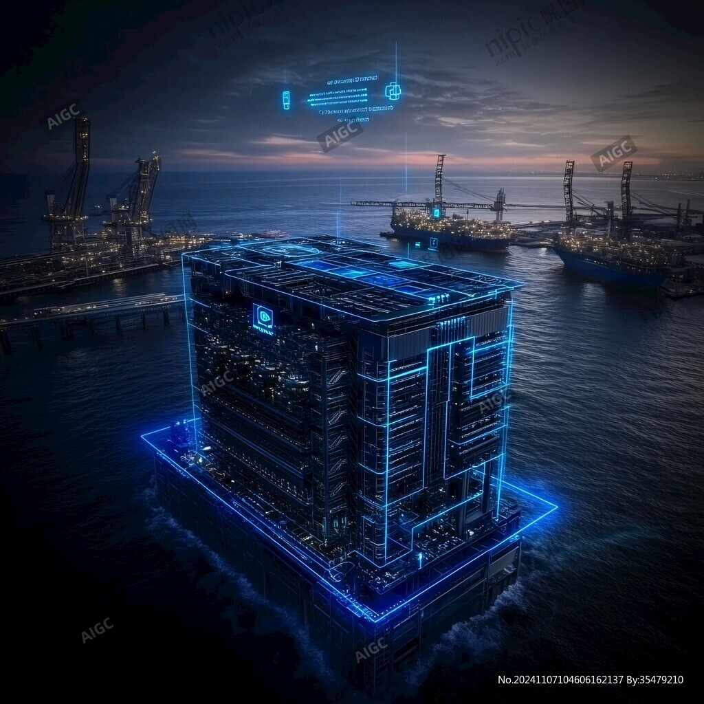 科技風(fēng)智慧建筑