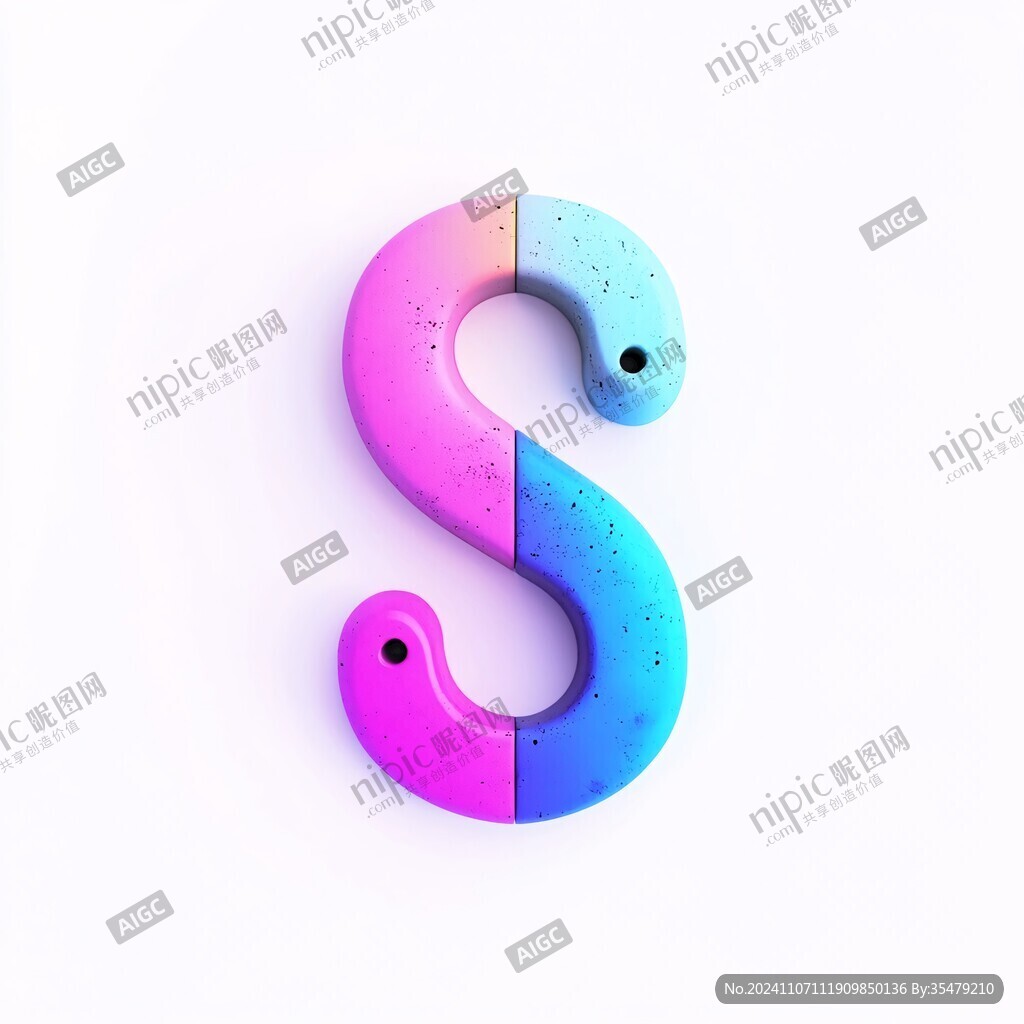 創(chuàng)意立體質感數字2