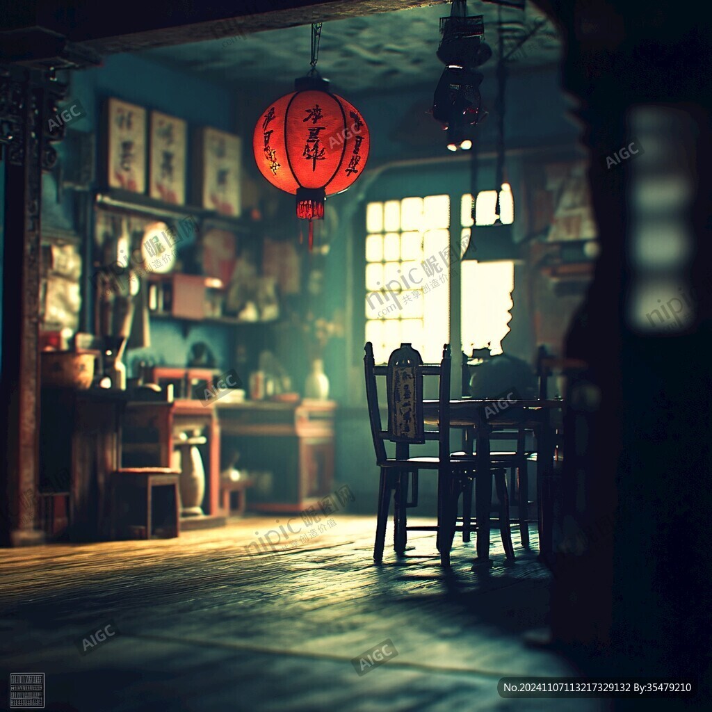 古風(fēng)室內(nèi)場(chǎng)景