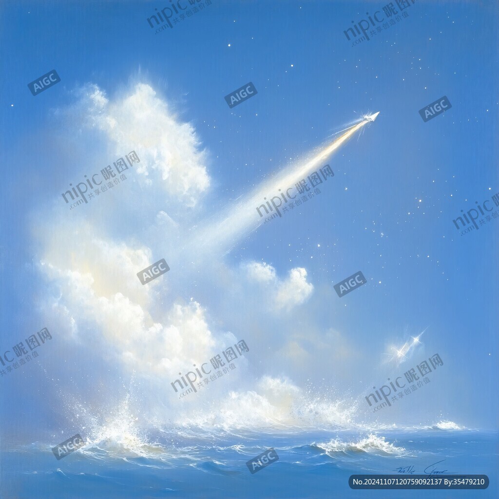 流星插畫
