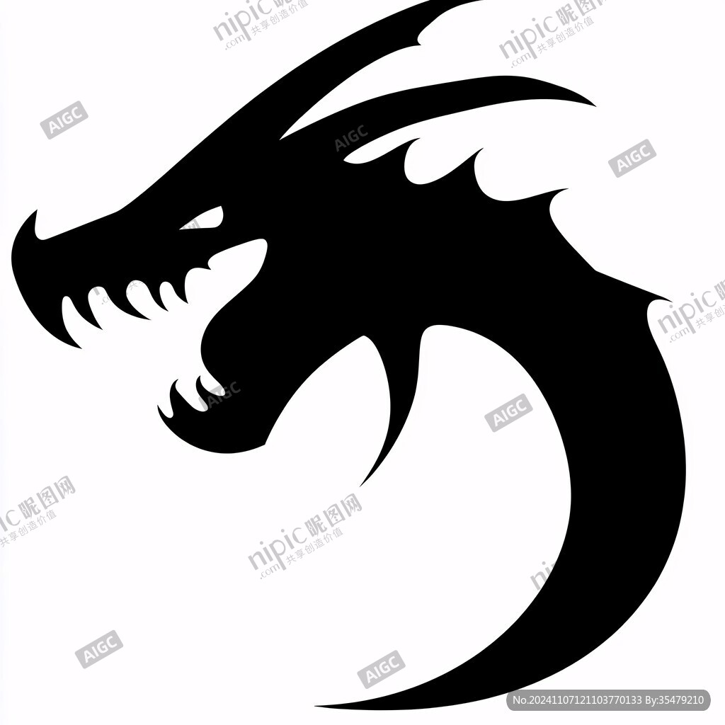 霸氣龍圖案